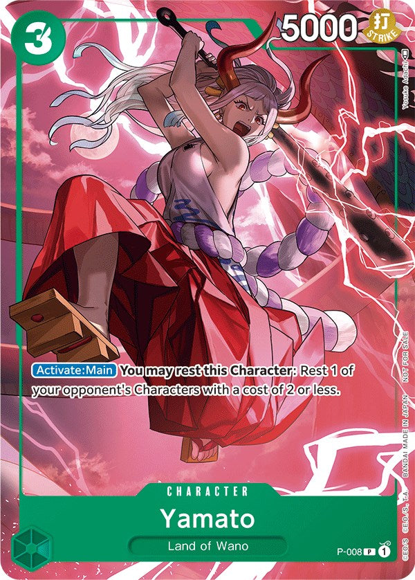 Yamato (Tournament Pack Vol. 1) [One Piece Promotion Cards] | Good Games Adelaide SA