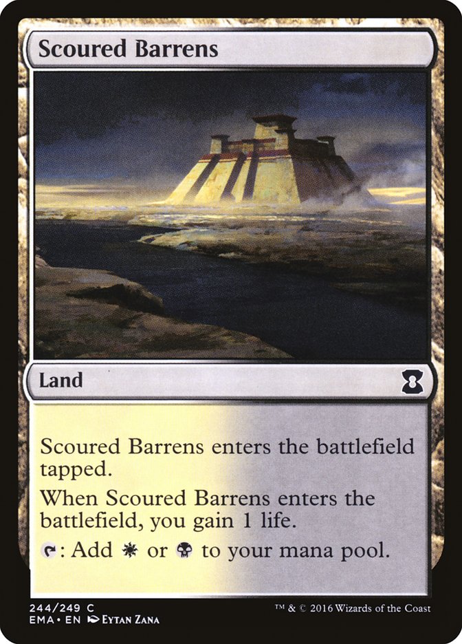 Scoured Barrens [Eternal Masters] | Good Games Adelaide SA