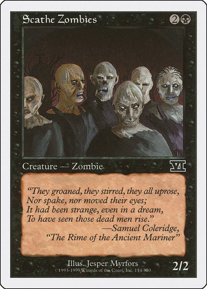 Scathe Zombies 154 (Classic Sixth Edition)  | Good Games Adelaide SA