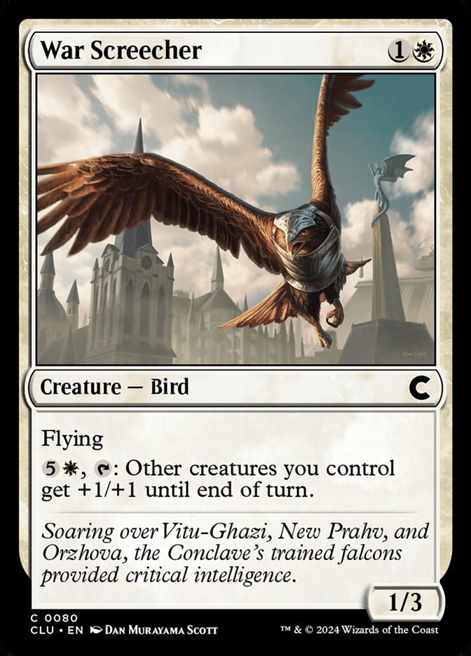 War Screecher 80 (Ravnica: Clue Edition)  | Good Games Adelaide SA