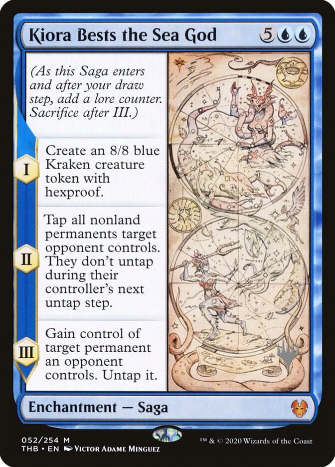 Kiora Bests the Sea God 52 (Promo Pack: Theros Beyond Death)  - Foil | Good Games Adelaide SA