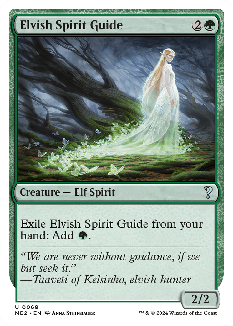 Elvish Spirit Guide (White Border) [Mystery Booster 2] | Good Games Adelaide SA