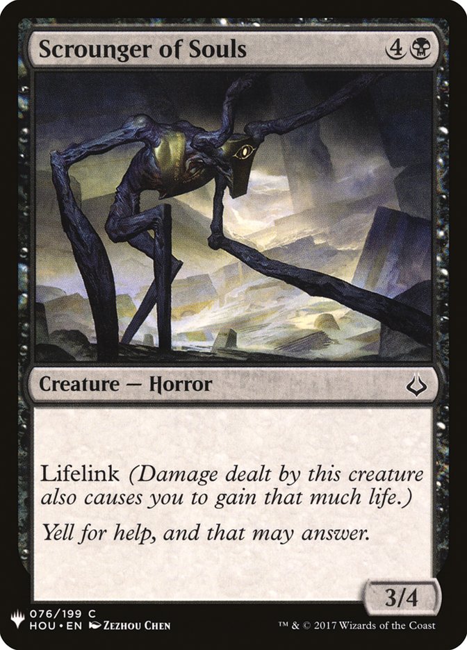 Scrounger of Souls [Mystery Booster] | Good Games Adelaide SA