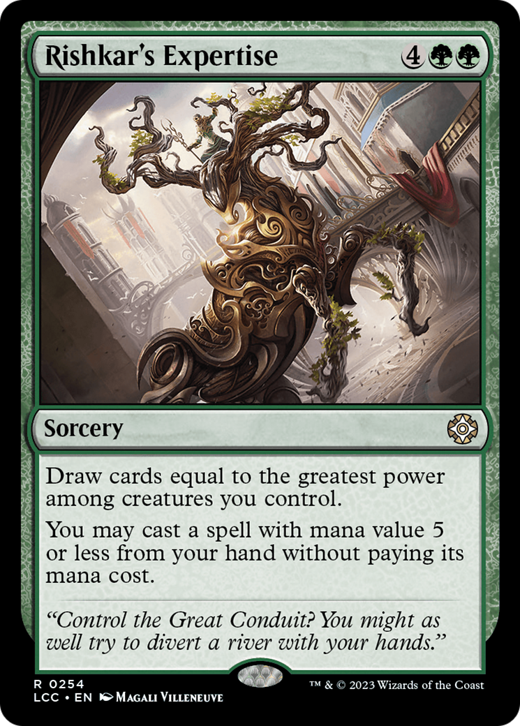 Rishkar's Expertise [The Lost Caverns of Ixalan Commander] | Good Games Adelaide SA