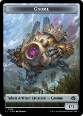 Gnome // Dinosaur (0010) Double-Sided Token [The Lost Caverns of Ixalan Tokens] | Good Games Adelaide SA