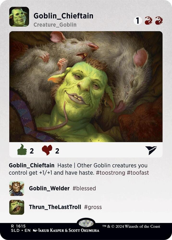 Goblin Chieftain 1615 (Secret Lair Drop Series)  | Good Games Adelaide SA