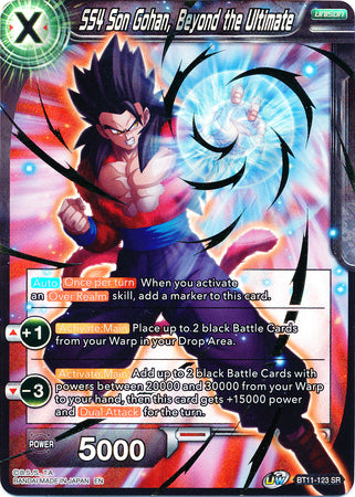 SS4 Son Gohan, Beyond the Ultimate [BT11-123] | Good Games Adelaide SA