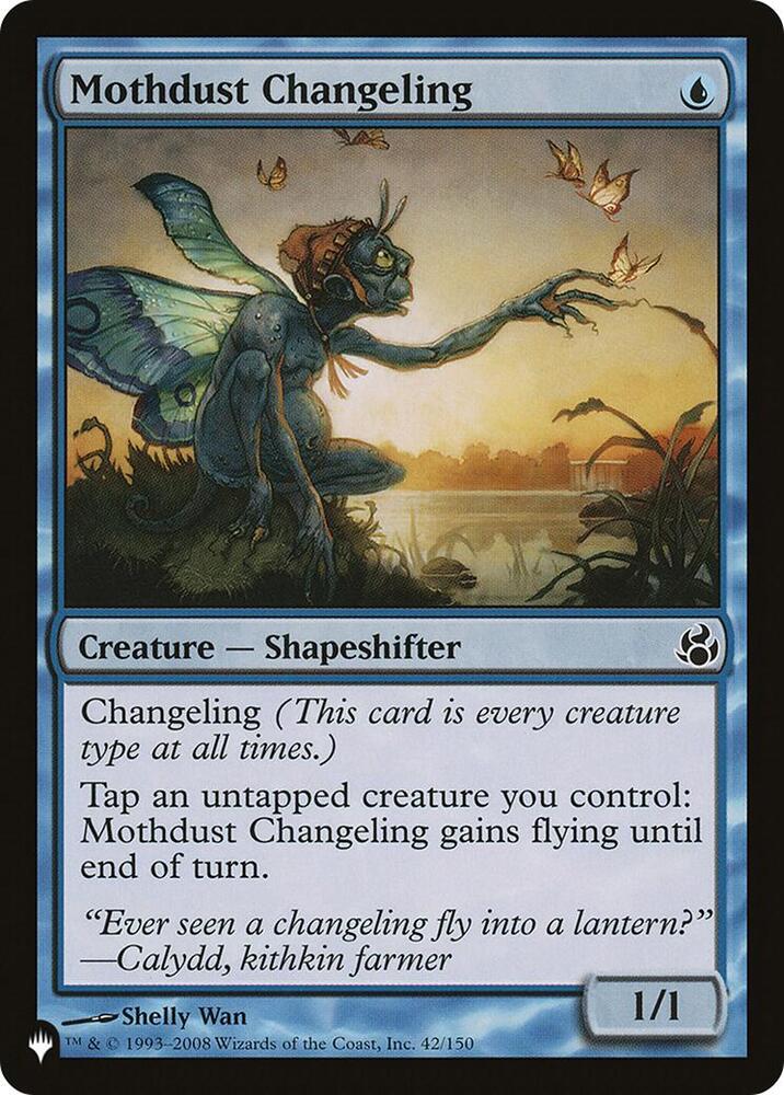 Mothdust Changeling 42/150 (The List Reprints)  | Good Games Adelaide SA