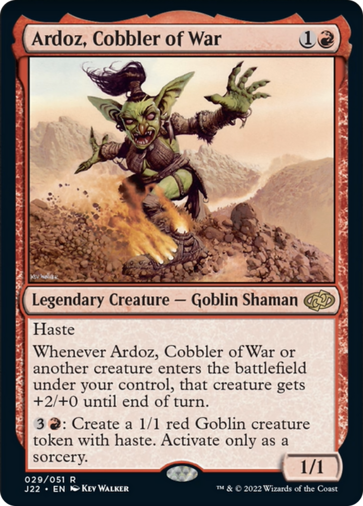 Ardoz, Cobbler of War [Jumpstart 2022] | Good Games Adelaide SA