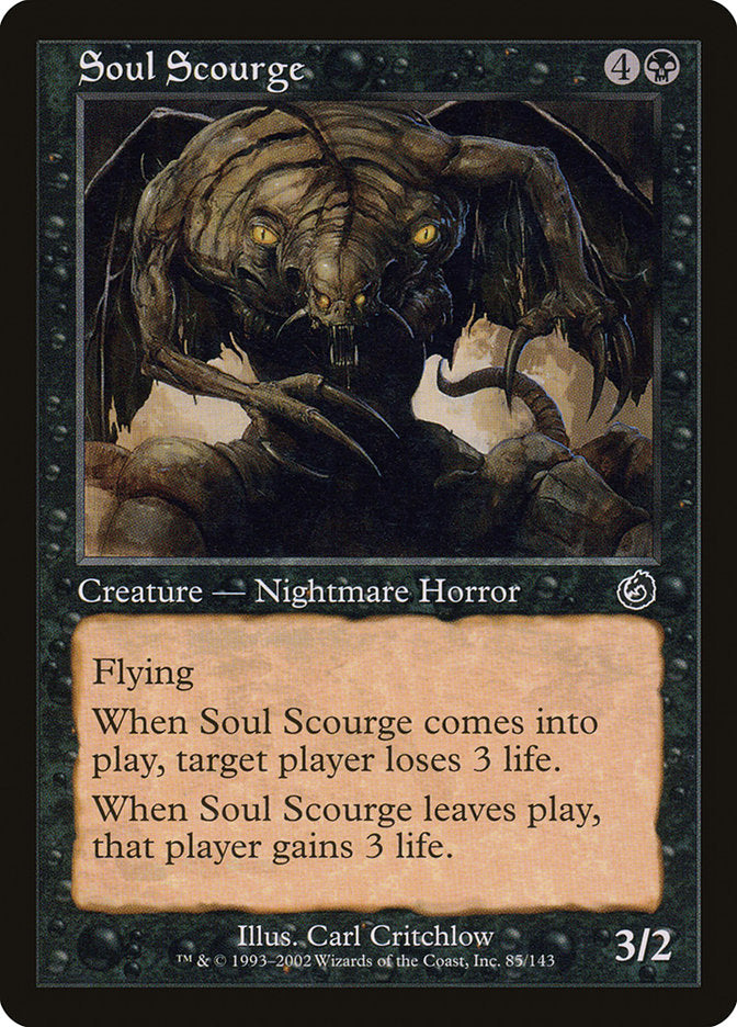 Soul Scourge 85 (Torment)  - Foil | Good Games Adelaide SA