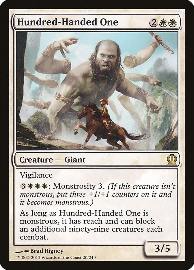 Hundred-Handed One 20 (Theros)  - Foil | Good Games Adelaide SA