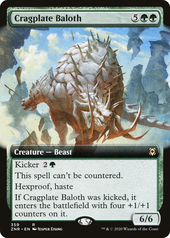 Cragplate Baloth 359 (Zendikar Rising)  | Good Games Adelaide SA