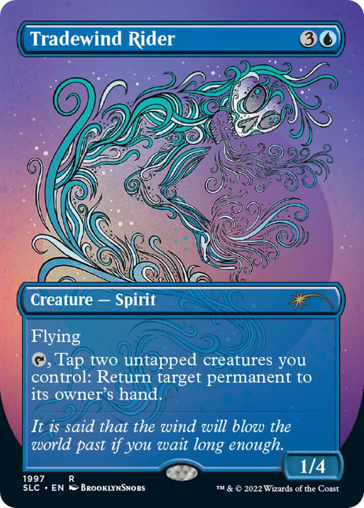 Tradewind Rider 1997 (Secret Lair: 30th Anniversary Countdown Kit)  - Borderless Foil | Good Games Adelaide SA