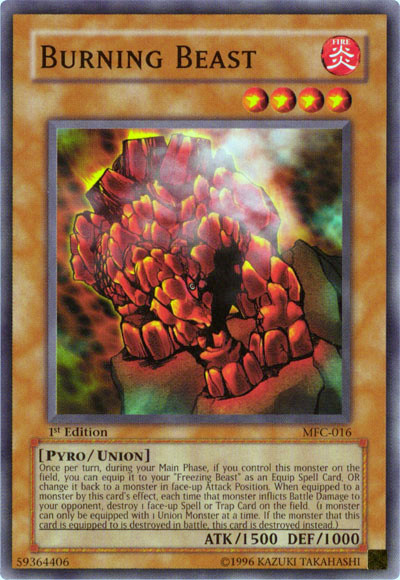 Burning Beast [MFC-016] Common | Good Games Adelaide SA