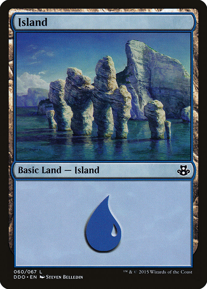 Island (60) [Duel Decks: Elspeth vs. Kiora] | Good Games Adelaide SA