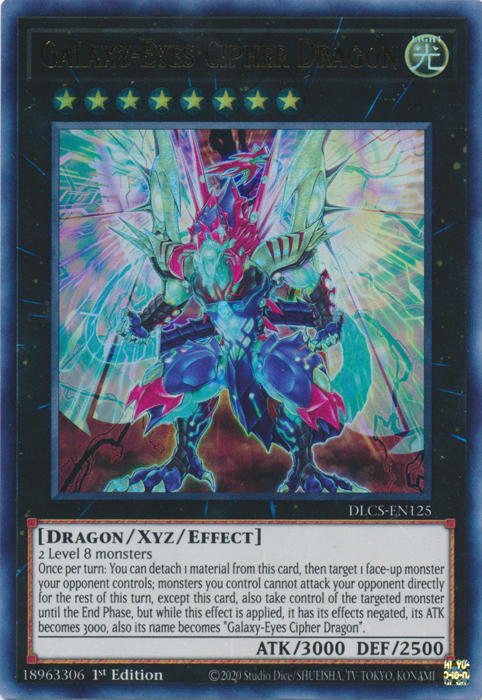 Galaxy-Eyes Cipher Dragon [DLCS-EN125] Ultra Rare | Good Games Adelaide SA