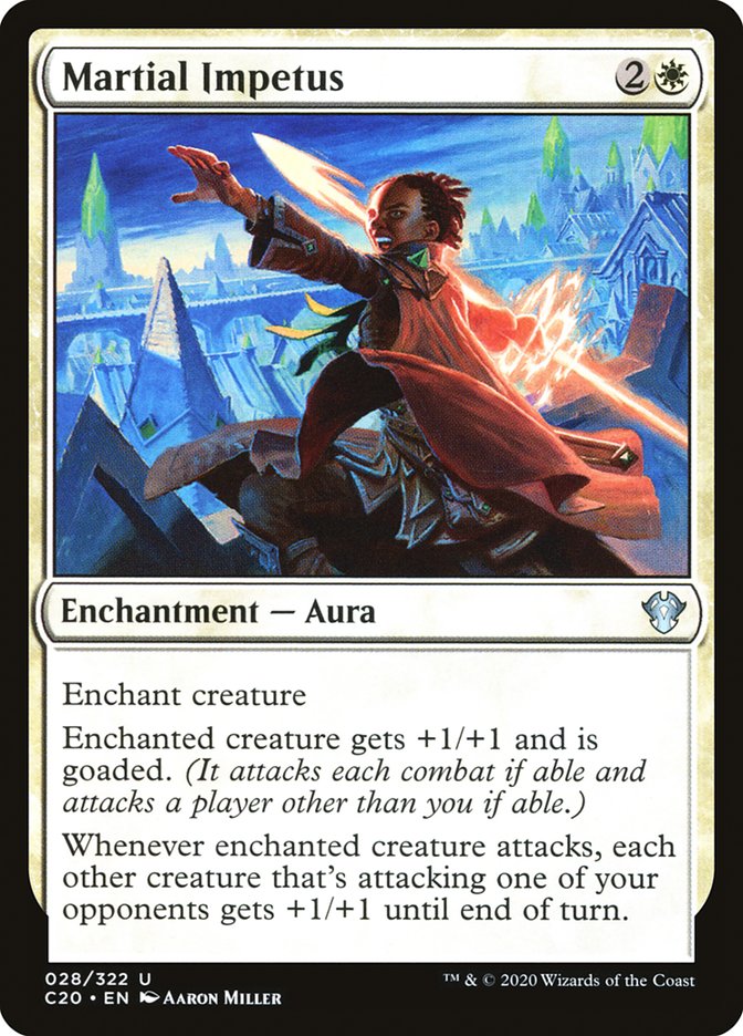 Martial Impetus [Commander 2020] | Good Games Adelaide SA