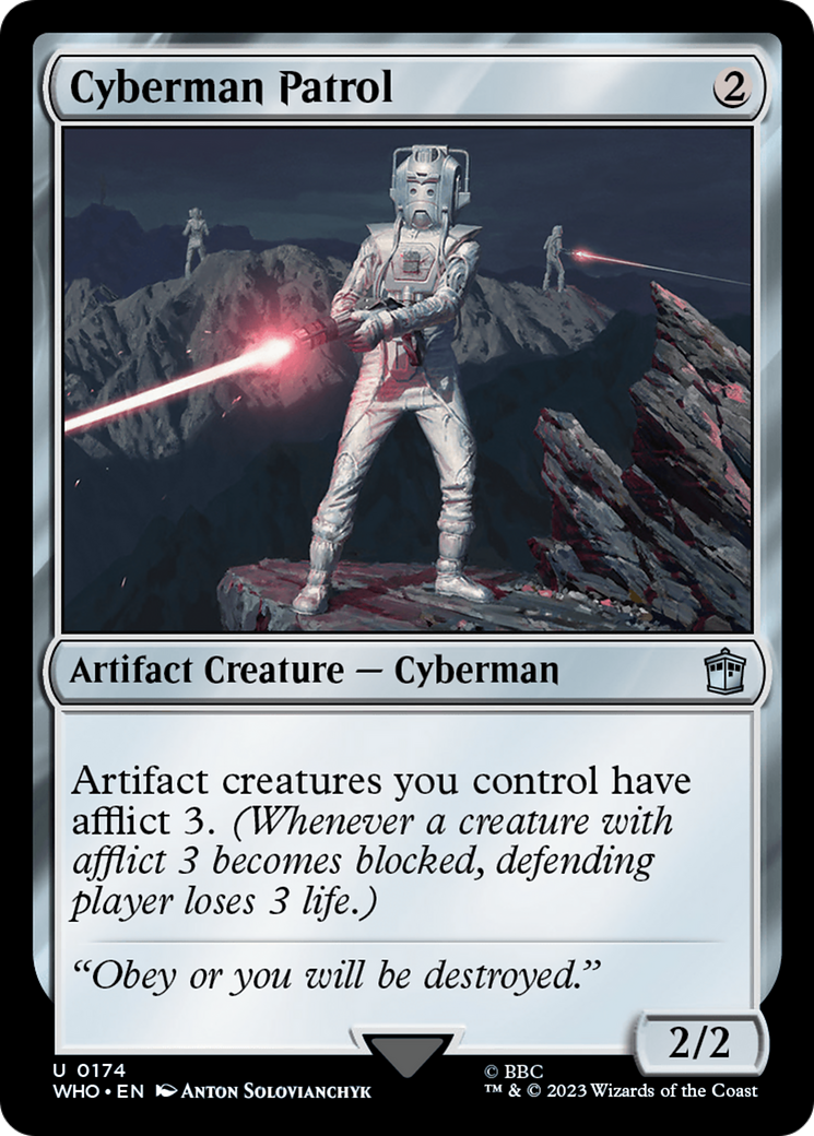 Cyberman Patrol [Doctor Who] | Good Games Adelaide SA