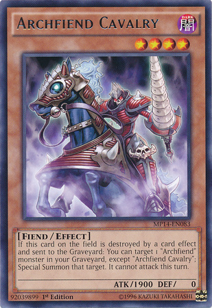 Archfiend Cavalry [MP14-EN083] Rare | Good Games Adelaide SA