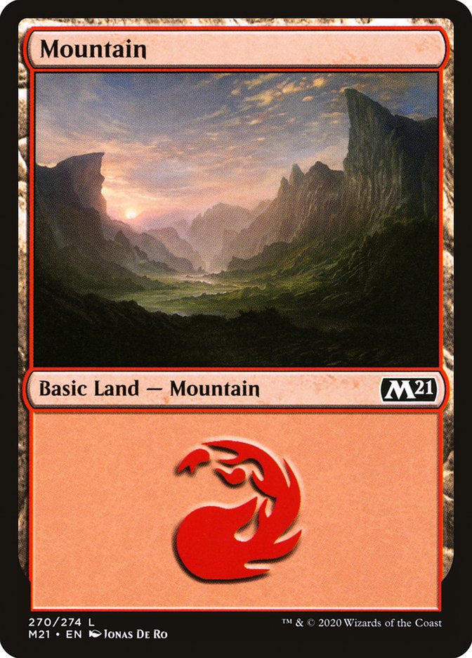 Mountain (270) [Core Set 2021] | Good Games Adelaide SA