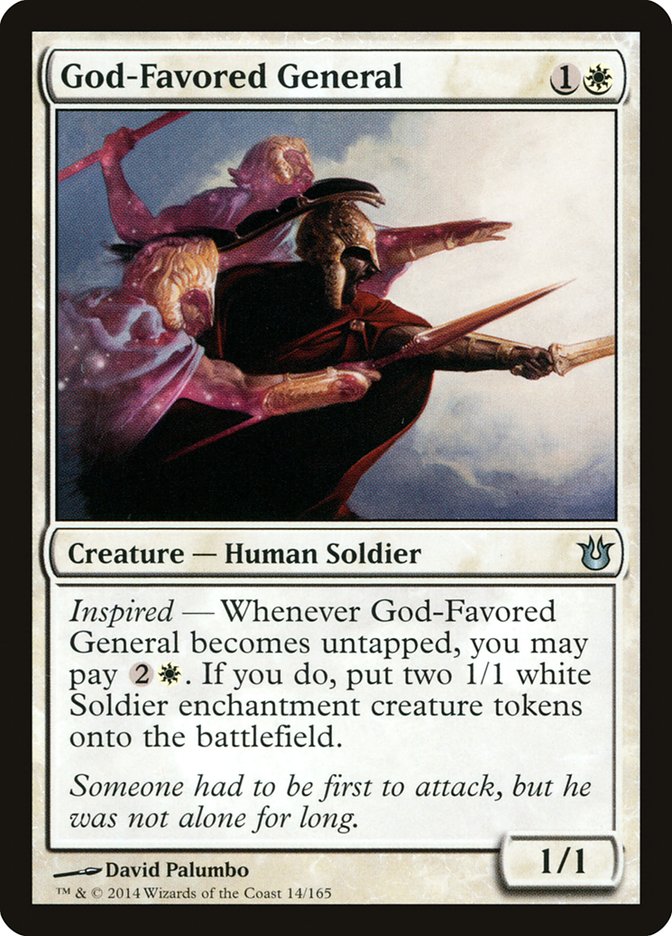 God-Favored General 14 (Born of the Gods)  - Foil | Good Games Adelaide SA