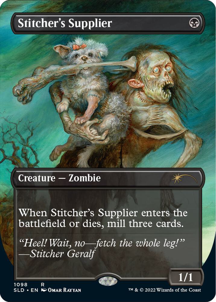 Stitchers Supplier Borderless 1098 (Secret Lair Drop Series)  - Foil | Good Games Adelaide SA