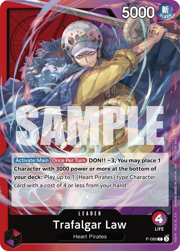 Trafalgar Law (OP10 Release Event) [One Piece Promotion Cards] | Good Games Adelaide SA