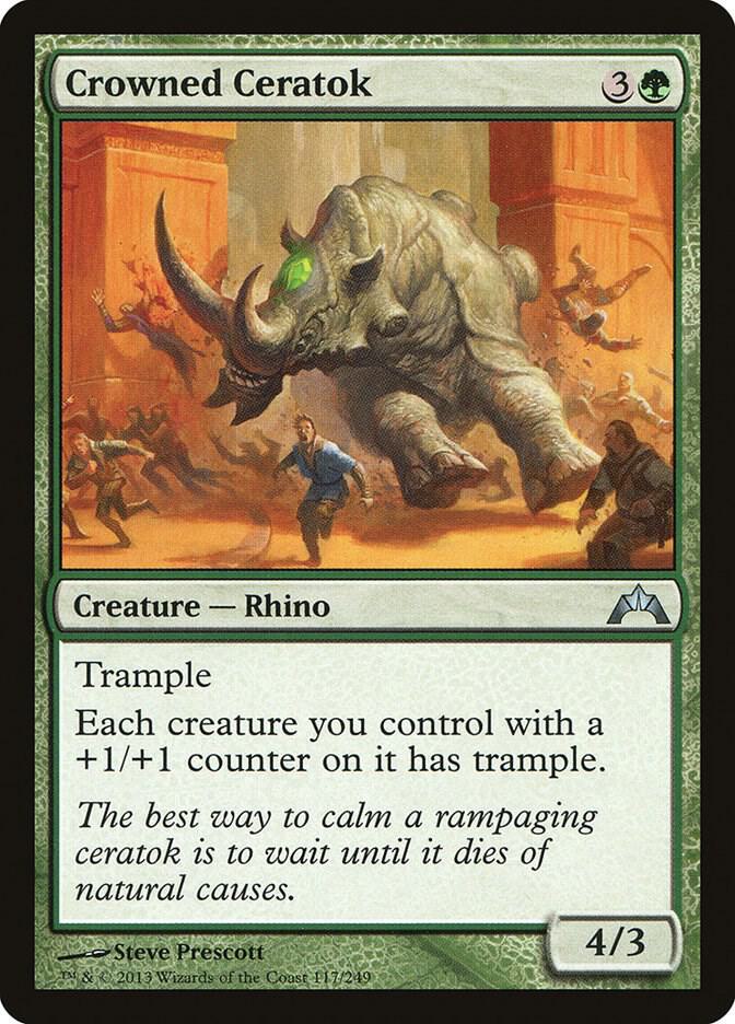 Crowned Ceratok 117 (Gatecrash)  | Good Games Adelaide SA