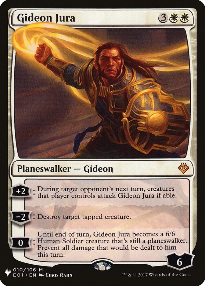 Gideon Jura 010/106 (The List Reprints)  | Good Games Adelaide SA