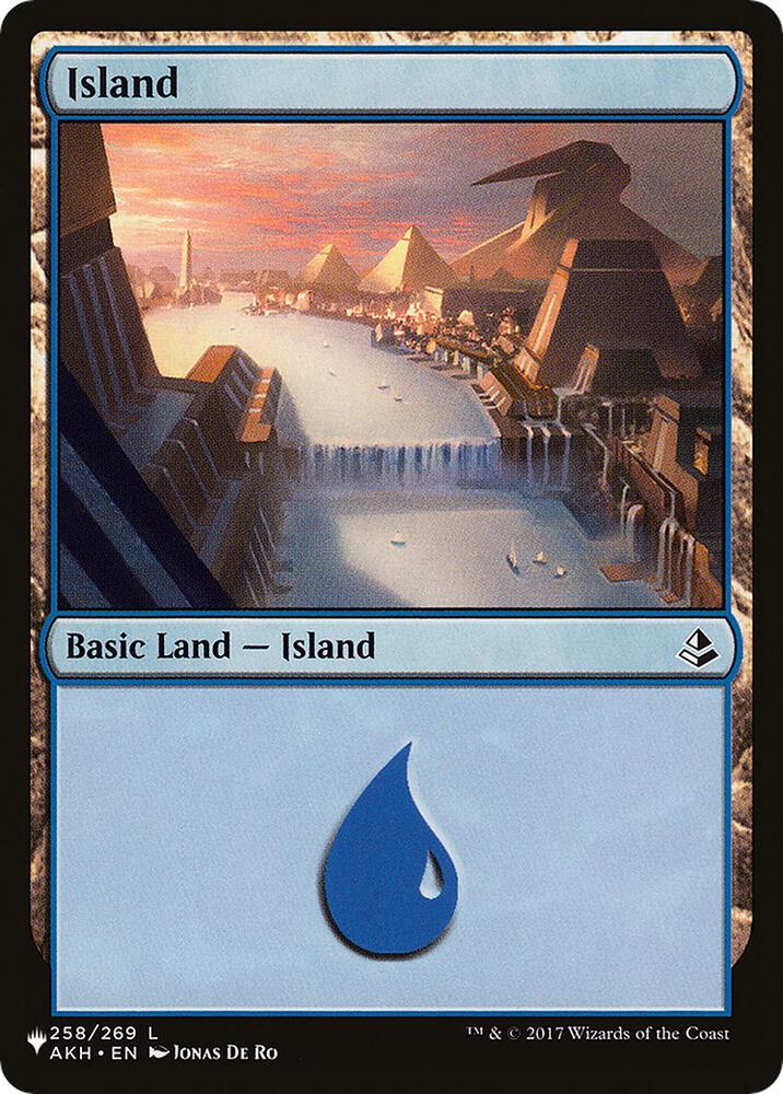 Island 258 258 (The List Reprints)  | Good Games Adelaide SA