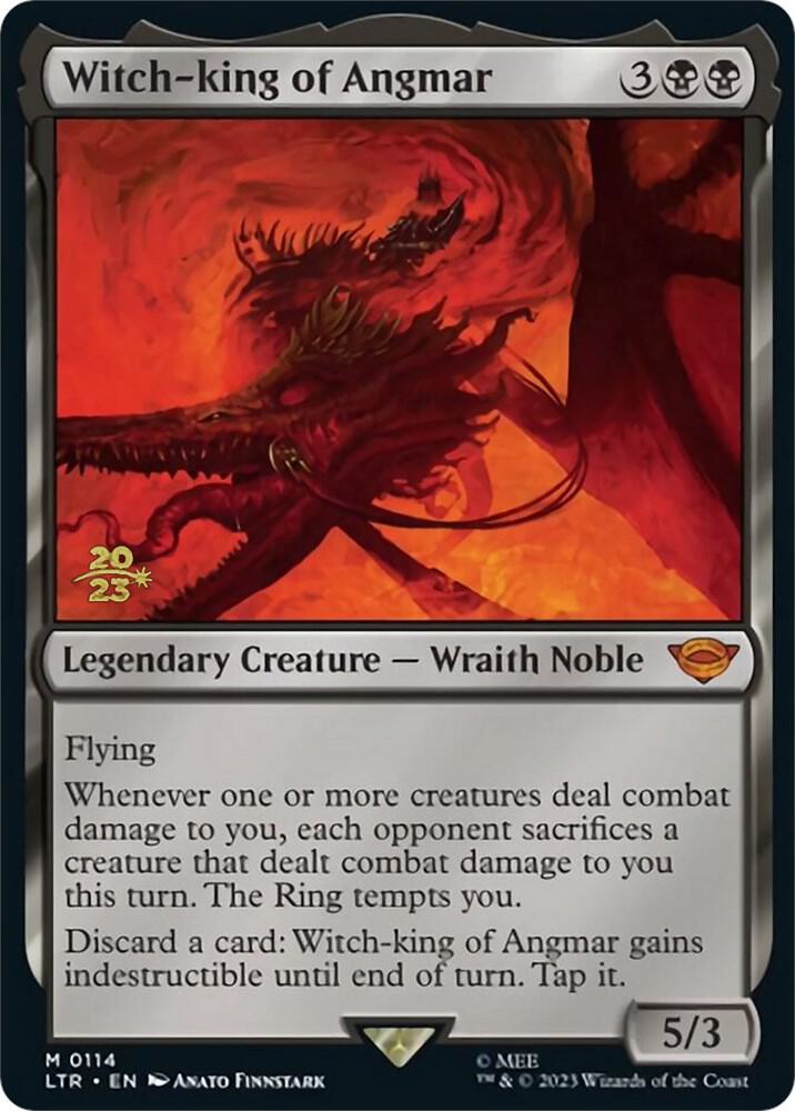 Witch king of Angmar 114 (Prerelease Cards)  - Foil | Good Games Adelaide SA