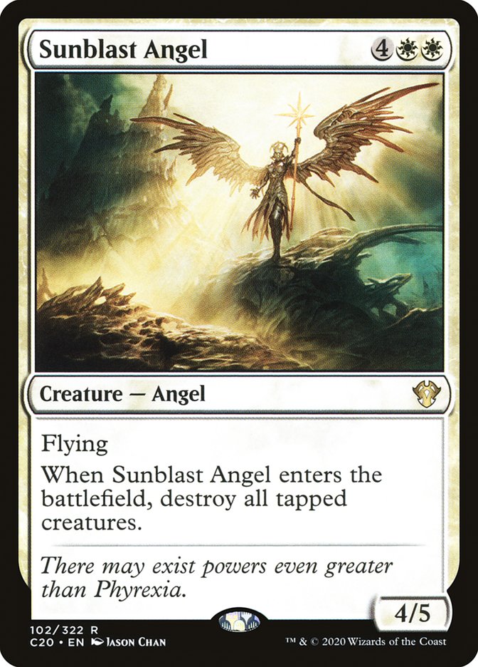 Sunblast Angel [Commander 2020] | Good Games Adelaide SA