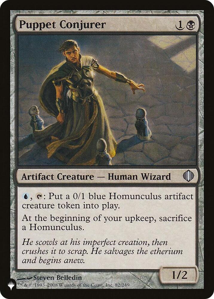 Puppet Conjurer 82/249 (The List Reprints)  | Good Games Adelaide SA