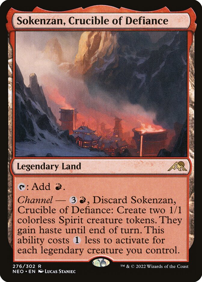 Sokenzan, Crucible of Defiance 276 (Kamigawa: Neon Dynasty)  - Foil | Good Games Adelaide SA
