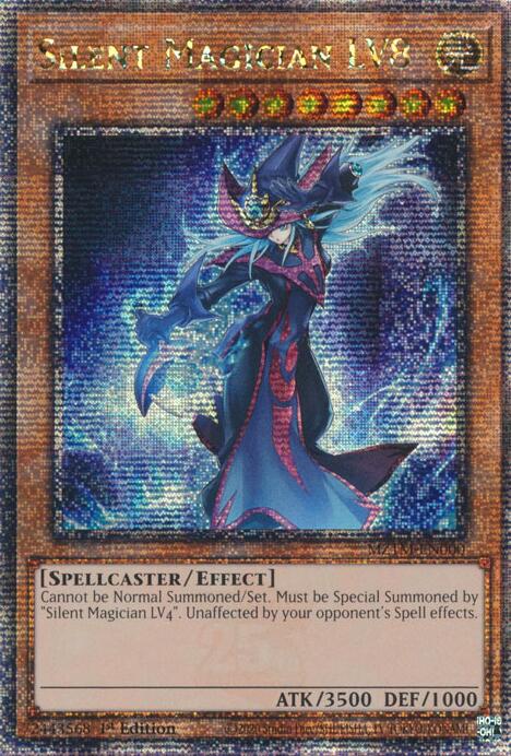Silent Magician LV8 [MZTM-EN000] Quarter Century Secret Rare | Good Games Adelaide SA
