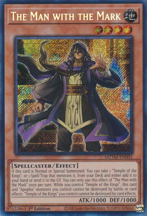 The Man with the Mark [MZTM-EN001] Secret Rare | Good Games Adelaide SA