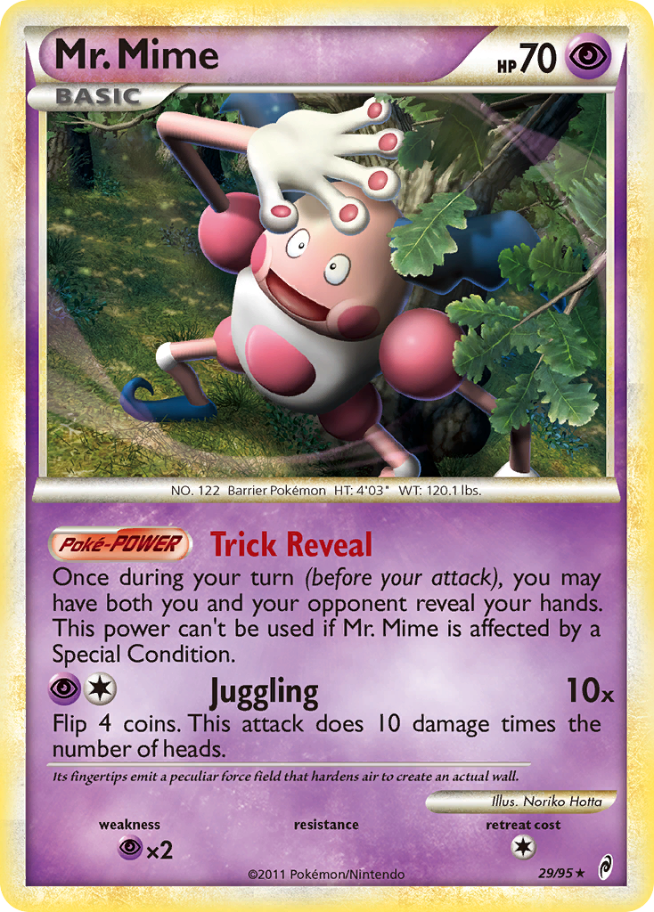 Mr. Mime (29/95) [HeartGold & SoulSilver: Call of Legends] | Good Games Adelaide SA