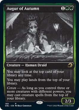 Augur of Autumn 168 (Innistrad: Double Feature)  - Foil | Good Games Adelaide SA