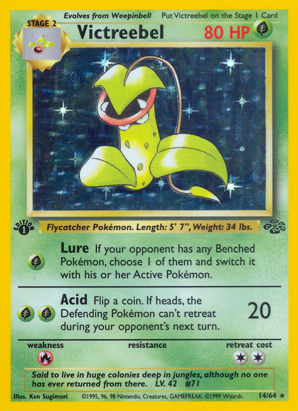Victreebel (14/64) [Jungle 1st Edition] | Good Games Adelaide SA