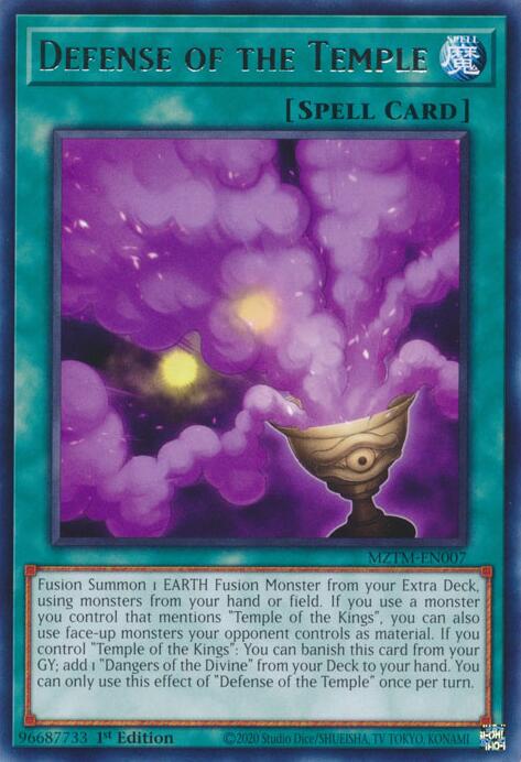 Defense of the Temple [MZTM-EN007] Rare | Good Games Adelaide SA