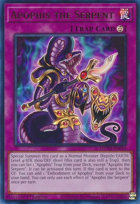 Apophis the Serpent [MZTM-EN010] Ultra Rare | Good Games Adelaide SA
