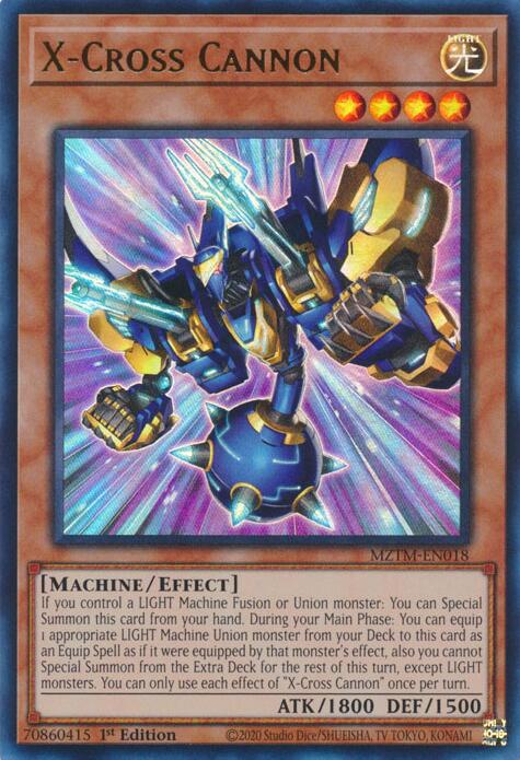 X-Cross Cannon [MZTM-EN018] Ultra Rare | Good Games Adelaide SA