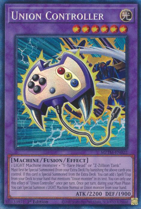 Union Controller (Collector's Rare) [MZTM-EN022] Collector's Rare | Good Games Adelaide SA