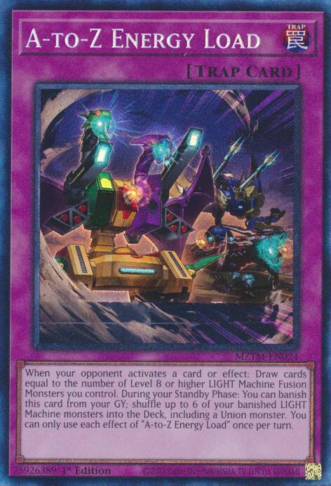 A-to-Z Energy Load (Collector's Rare) [MZTM-EN024] Collector's Rare | Good Games Adelaide SA