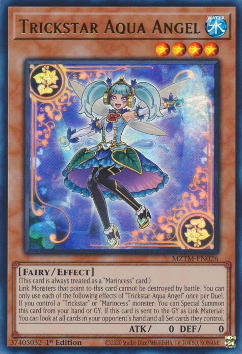 Trickstar Aqua Angel [MZTM-EN026] Ultra Rare | Good Games Adelaide SA