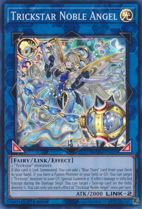 Trickstar Noble Angel [MZTM-EN029] Super Rare | Good Games Adelaide SA