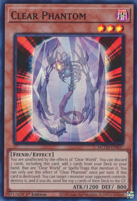 Clear Phantom [MZTM-EN037] Super Rare | Good Games Adelaide SA