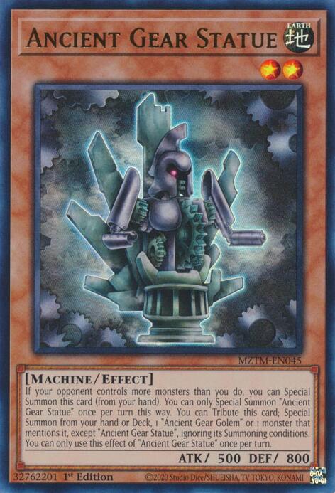 Ancient Gear Statue [MZTM-EN045] Ultra Rare | Good Games Adelaide SA