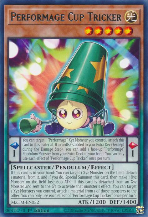 Performage Cup Tricker [MZTM-EN052] Rare | Good Games Adelaide SA