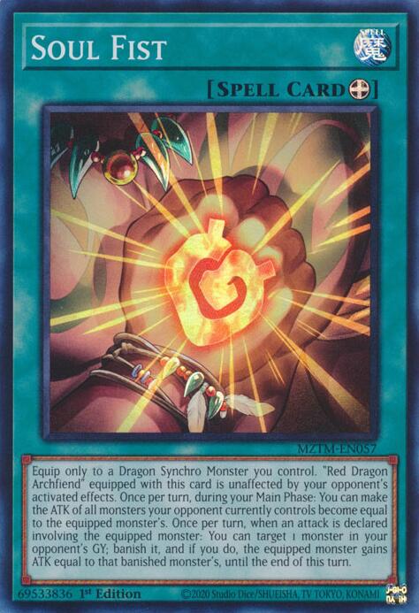 Soul Fist [MZTM-EN057] Super Rare | Good Games Adelaide SA